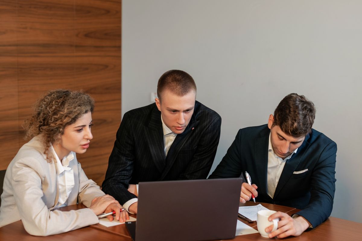 Our placement team working together